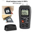 Orange moisture meter without battery (B)$Wood moisture tester moisture content meter wooden floor carton humidity measurement moisture meter moisture meter