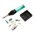 Butane Gas Soldering Iron Cordless Welding Torch Pen Tool Kit + Accessory Set
