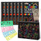 8 Pack Scratch Paper Art Books for Kids,Scratch It Off Paper Bulk Colorful Drawing Painting Art Craft Note Board Sheet for Kids Ages 3-12 Boys Girls Birthday Party Games Gift