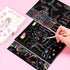 8 Pack Scratch Arts Drawing Notebook Paper for Kids Art Supplies,Large Rainbow Scratch and Sketch Books Set for Kids Party Favors