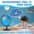 8" Kids Globe,Political Globe with HD Waterproof Surface & Writable & Erasable Globe & Bright Colors to Stimulate Children\'s Interest,Funny Educational Tools & Desk Decoration & Gifts