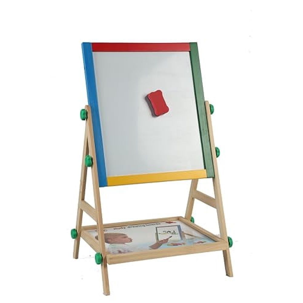 Kids Double Sided Wooden Easel