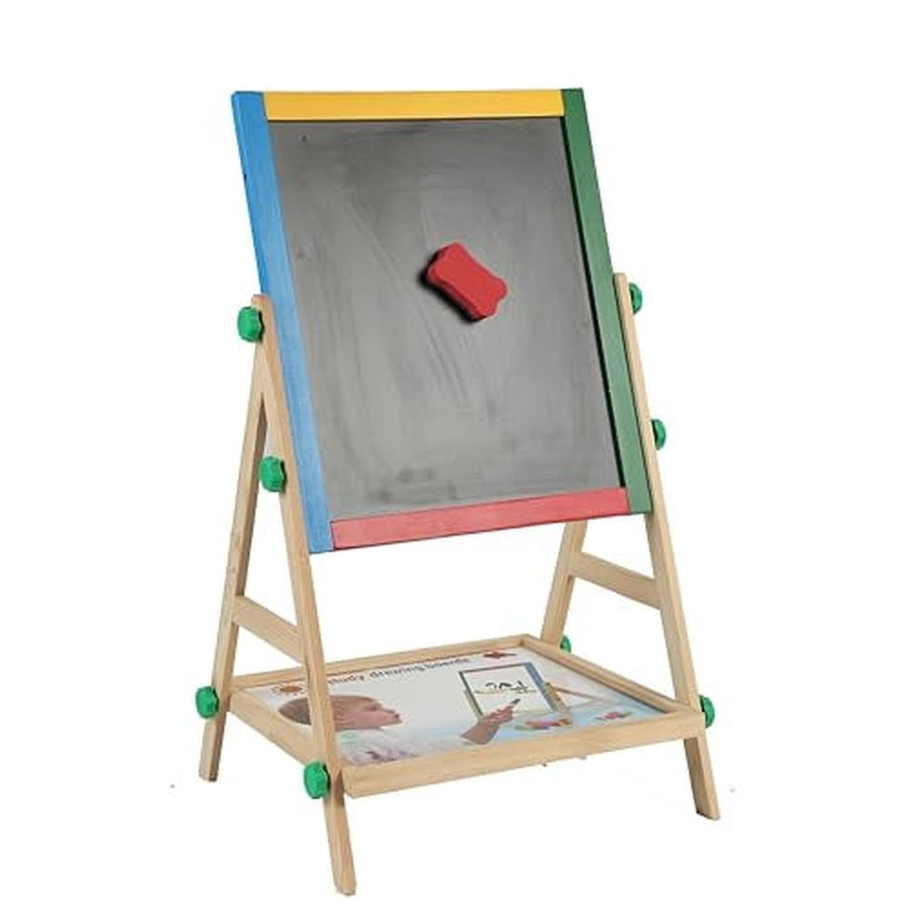 Kids Double Sided Wooden Easel