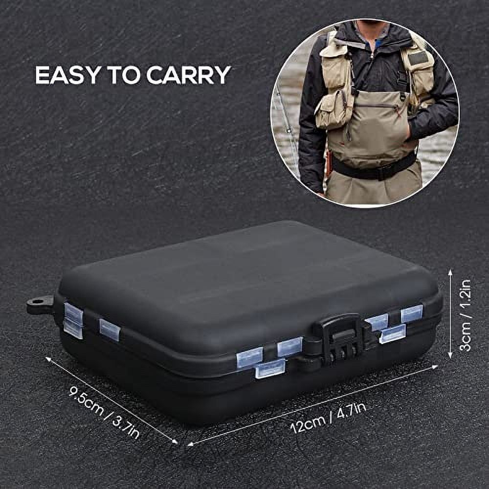 263pcs Fishing Accessories Set with Tackle Box Including Plier Jig Hooks Sinker Weight Swivels Snaps Sinker Slides