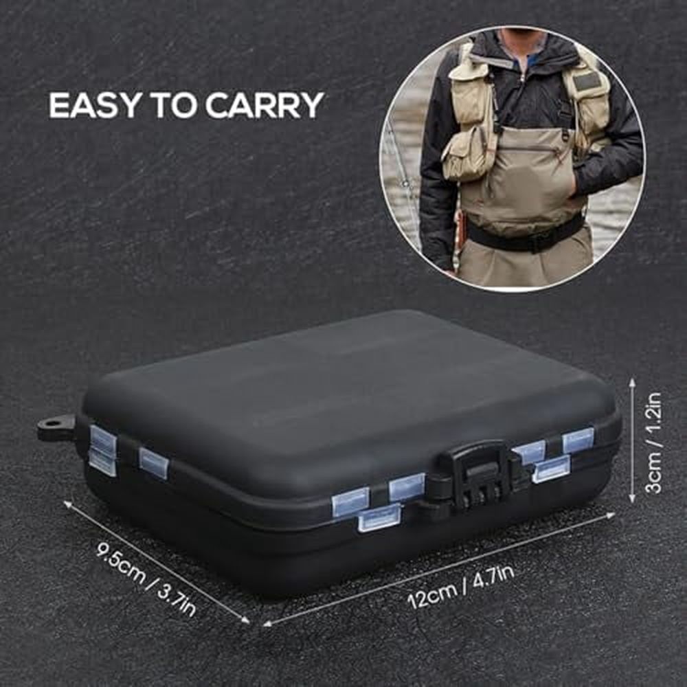 Fishing Tackle Kit,Fishing Tackle Box Kit,263 Fishing Tackle - Portable Tackle Box Kit,Fishing Equipment for Rivers and Lakes Reservoir Pond