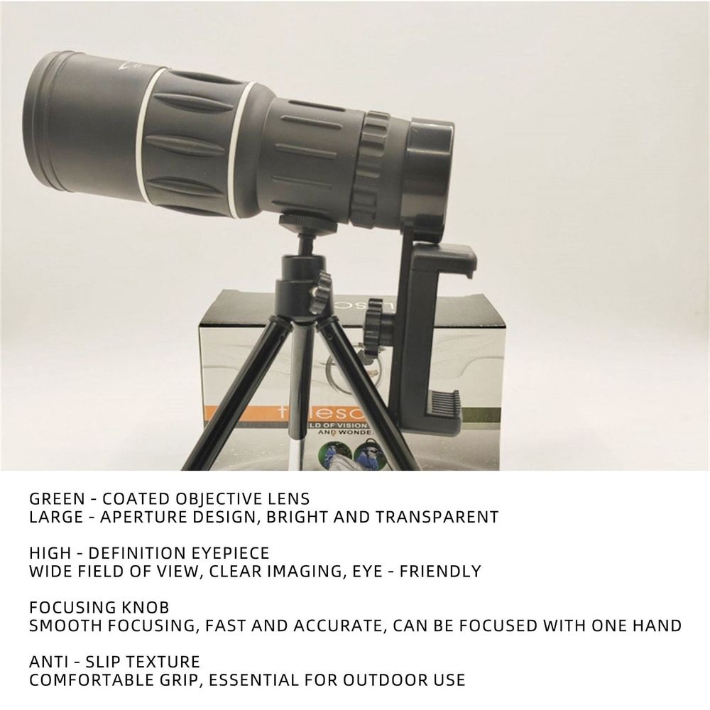 High Power Monocular Telescope With Night For Indoor Outdoor Photography And Observation Ideal For Adults Kids Beginners Binoculars for Adults 10x50 High Antique Folding Opera Glasses 8x42 Binoculars
