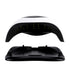 120W LED UV Light Dryer for Nails Gel Polish 57 LEDs 4 Timer Preset, Auto On Fingernail Powercord （white）