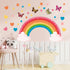 Rainbow Wall Sticker Colorful Butterfly Rabbit Elephant Animal Rainbow Cloud Sticker DIY Children's Bedroom Baby Room Guest
