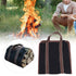 Firewood Carrier, Durable Oxford Cloth Tote Bag with Handles, Log Tote Bag Wood Stove Accessories Wood Carrier for Inside Fireplace