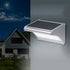 Solar Wall Lamp,Solar Wall Lamp Radar Motion Sensor Lights Outdoor Waterproof Garden Lamp Aluminum Alloy Shell for Doorway