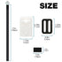 Solar Pool Cover Reel Straps Set - Easy Assembly and Strong Fastening Sunshade fishing line wheel set