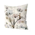 Grey Teal Floral Pillow Covers 18x18 Inch Watercolor Flower Couch Pillow Cases Rustic Abstract Modern Throw Pillows Set of 4
