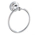Chrome Towel Ring, Bath Hand Towel Holder , Silver Towel Rack Wall Mounted Towel Ring, Wall Mount Towel Holder Modern Round