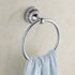 Chrome Towel Ring, Bath Hand Towel Holder , Silver Towel Rack Wall Mounted Towel Ring, Wall Mount Towel Holder Modern Round