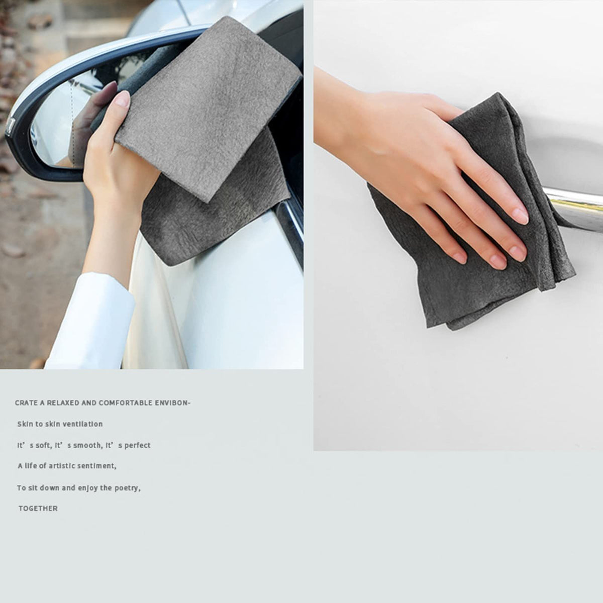 10PCS Thickened Magic Cleaning Cloth, Magic Cleaning Cloth, Magic Cleaning Cloths, Thickened Magic Cleaning Clot