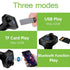 Wireless Bluetooth FM Transmitter Radio Receiver, Handsfree Call Car Charger, Mp3 Audio Music Stereo Adapter, Dual USB Port