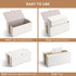 Tissue Box Cover, New Kleenex Box Covers Rectangular Tissue Holder for Home/Office/Car Decoration White