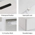 Tissue Box Cover Stylish PU Leather Rectangular Tissue Box Holder with Magnetic Bottom Cover for Bathroom Bedroom  (Cream-white)