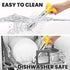 Premium Pineapple Corer and Slicer Tool - Sharp Pineapple Cutter with Serrated Tips - Easy to Use and Clean - Stainless (Yellow)