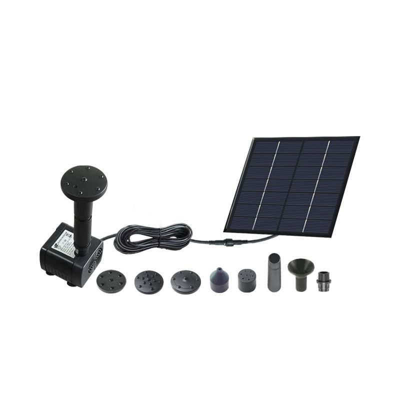 Solar Fountain Pump Kit with Independent Solar Panels, Outdoor Pond, Courtyard Garden, and Fish Tank Small Fountain