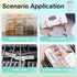 Label making machine with magnetic tape, portable wireless connection, multiple templates for mobile phones, easy to use