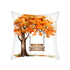 Fall Pillow Covers 4 Pack, 18x18 Autumn Maple Leaves Pillow Cases Fall Decorations Couch Pillow Cases, Linen Fall Decor