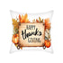 Fall Pillow Covers 4 Pack, 18x18 Autumn Maple Leaves Pillow Cases Fall Decorations Couch Pillow Cases, Linen Fall Decor
