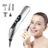 Acupuncture Pen, 5-in-1 Electronic Acupuncture Pen Pain Relief Therapy Rechargeable Powerful Meridian Energy Massage