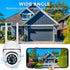 1080P Cameras Wireless, Pan-Tilt 360° View 2-Way Talk Outdoor Camera Wireless, 2.4GHz WiFi Cameras For Home Security