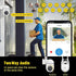 1080P Cameras Wireless, Pan-Tilt 360° View 2-Way Talk Outdoor Camera Wireless, 2.4GHz WiFi Cameras For Home Security