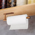 Gold Paper Towels Rolls Holders- for Kitchen,Paper Towels Bulk- Self-Adhesive Under Cabinet,Both Available in Adhesive and Screws