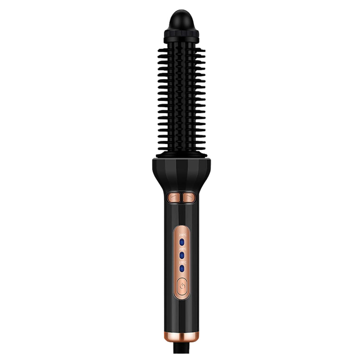 Hair Curling Iron Brush,Hot Curling Comb Ceramic Rotating Curling Iron ,Heated Round Brush Hair Styler Tool for Short Hair