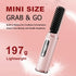 2pc Cordless Hair Straightener Brush for Women,Electric Hair Straightening Comb with Negative Ions,Fast Heating,Rechargeable