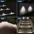 12pc Solar Lights for Outside, Solar Deck Lights Outdoor, Waterproof Fence Solar Lights for Fence, Patio, Garden, Pathway