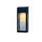 2pc Solar Fence Lights Solar Post Accent Light/Wall Light for Outdoor,  Porch and Garage, Body in Aluminum and Glass Waterproof
