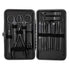 Manicure Set Stainless Steel Nail Clippers Pedicure Kit Portable Travel Household Nail Scissor Kit Nail Cutter Tool Set (18pcs)