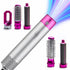 5 in 1 Hot Air Brush with Interchangeable Brush Head,Professional Hot Air Brush for Curling Drying Straightening Combing