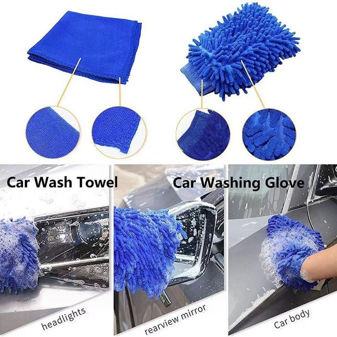 Car Detailing Brushes Kit 18pcs Auto Detailing Brushes Set for Car Seat Cleaning Car Engine Detailing Kit Motorcycle Interior