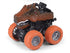 Dinosaur Truck Toys for Kids, 4 Pack Pull Back Vehicles Cars for Toddlers, Rotation 4 Wheels Drive Durable Friction Powered Push
