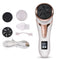 Pedicure Machine Digital Display Electric Pedicure Sander Foot Polisher with LED USB Charging for Daily Use White