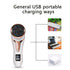 Pedicure Machine Digital Display Electric Pedicure Sander Foot Polisher with LED USB Charging for Daily Use White
