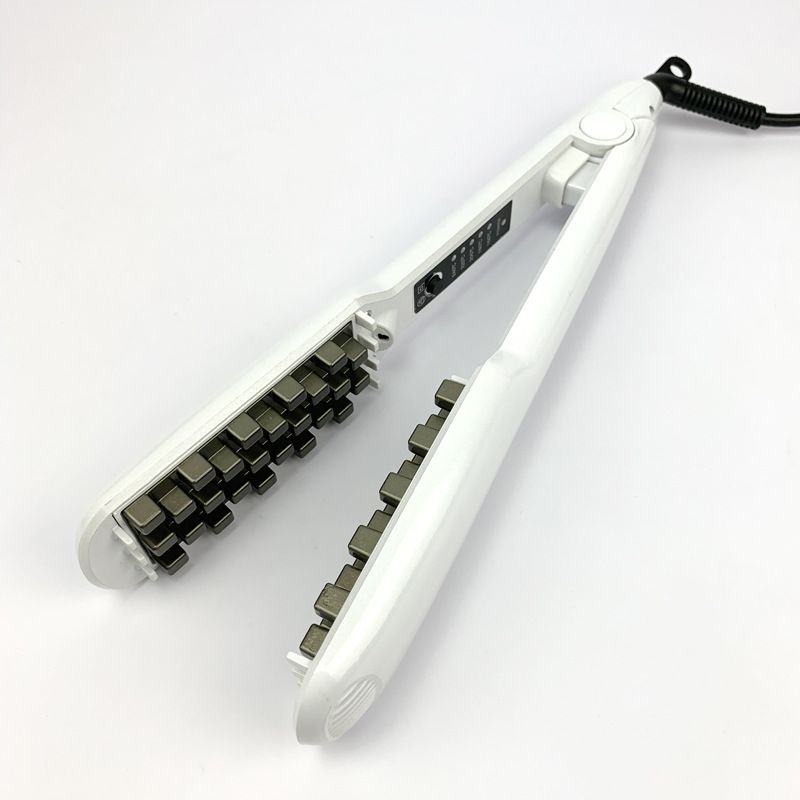 Professional Steam Straightener Comb Brush, Electric Straight Hair Ceramic Hair Iron, Hair Straightening Brush Steam Comb for Long