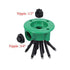 Garden Sprinklers-360 Degree Water SprinklerNozzle Lawn Garden Irrigation Sprinkler Irrigation Spray （green）