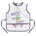 Baby Printed Bib Sleeveless Waterproof Feeding Bib Breathable Apron Bib Baby Painting Apron Bib for Infant 2 to 3 Years Old