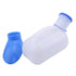Unisex Spill Proof Urinal for Men and Women with Screw Lid Urinal Funnel for Travel Outdoor White+Blue
