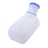 Unisex Spill Proof Urinal for Men and Women with Screw Lid Urinal Funnel for Travel Outdoor White+Blue