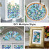 Window Film Stained Glass Decorative Static Cling Glass Film Non-Adhesive Frosted Window Tint for Home 30cm*100cm
