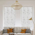 Window Film, Privacy Frosted Window Sticker, Vinyl Decorative Window Decals, Static Cling Glass Film Non-Adhesive