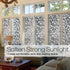 Window Privacy Film 3D Decorative Stained Glass Window Film Non-Adhesive Removable Window Sticker Static Cling Window Vinyl