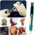 A DIY Engraving Pen, DIY Pen Engraving Tool for Metal, Portable Pen Engraving Tool Cordless, Electric Engraving Pen for Metal